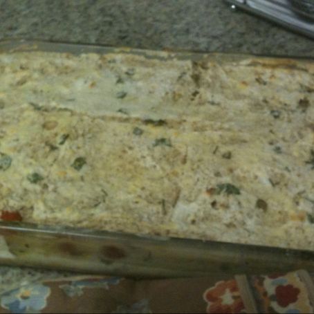 Torta de Pão de fôrma ao forno