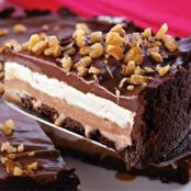 Torta de Sorvete de Chocolate com Marshmallow