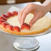 Montagem de Torta de Morango - Etapa 1