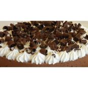 Trufado de chocolate e banana