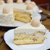 Torta Raffaello