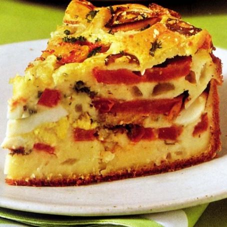 Torta Salgada com maionese