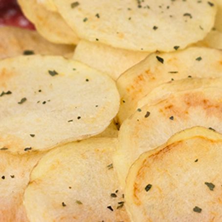 Batata Chips de Microondas