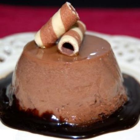 Flan de Chocolate