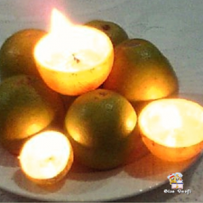 Vela de laranja