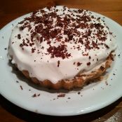 Banoffe pie (torta de banana, doce de leite e chantilly)
