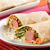 Wrap Hot Dog - Etapa 1