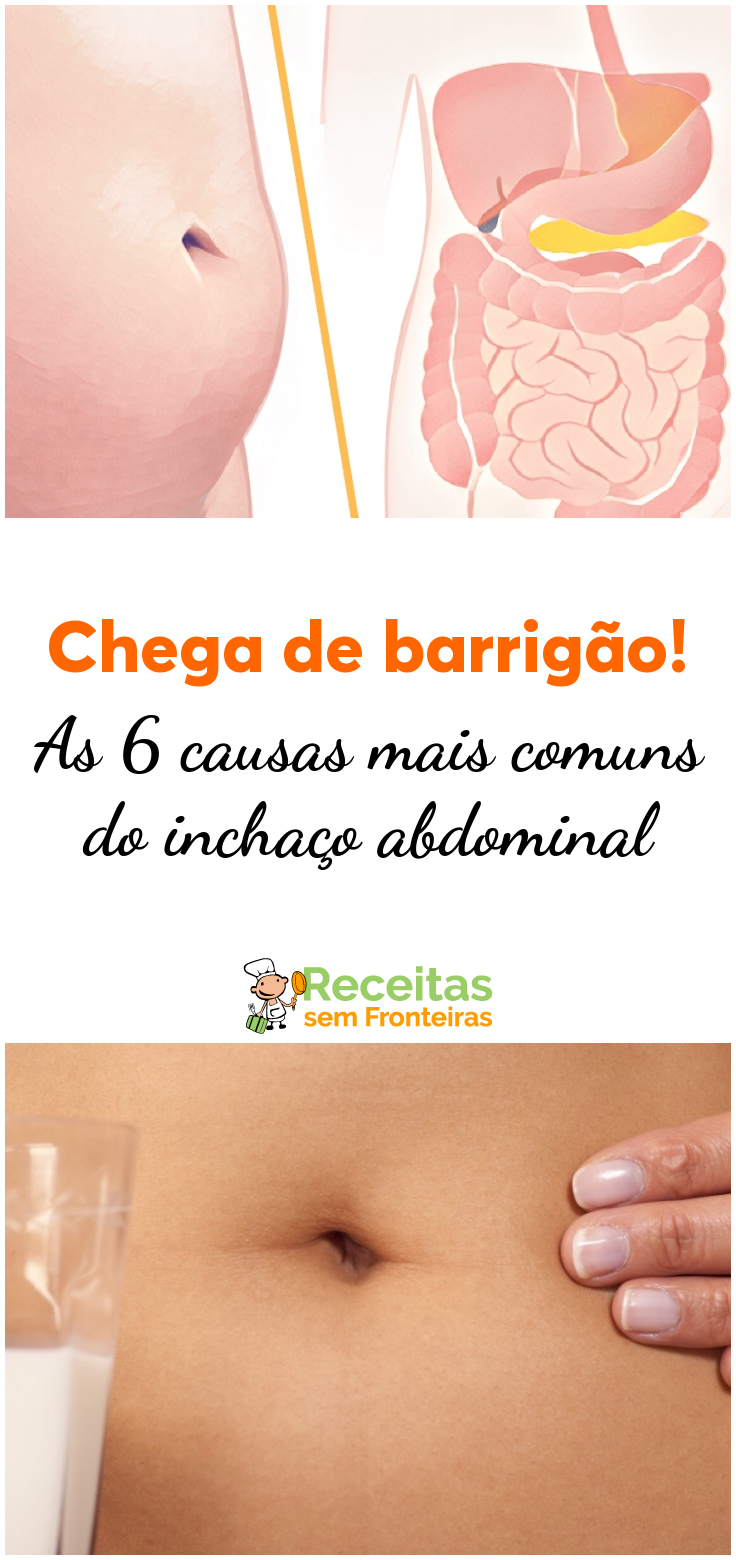 NADA de BARRIGA INCHADA: aqui estão as 6 causas mais comuns!