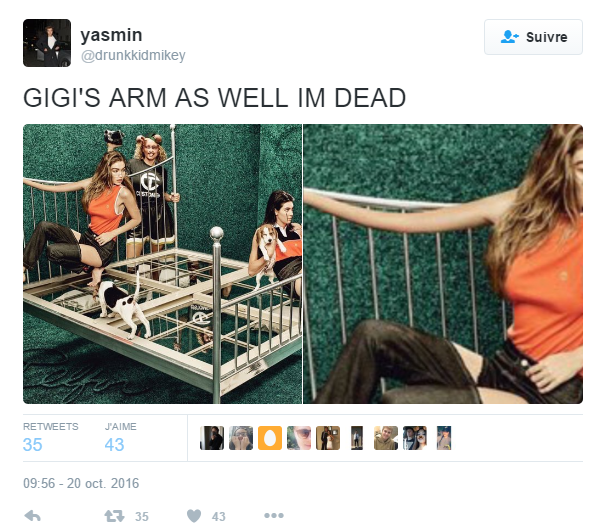 KENDALL JENNER e GIGI HADID e o retoque PHOTOSHOP foi LONGE DEMAIS!